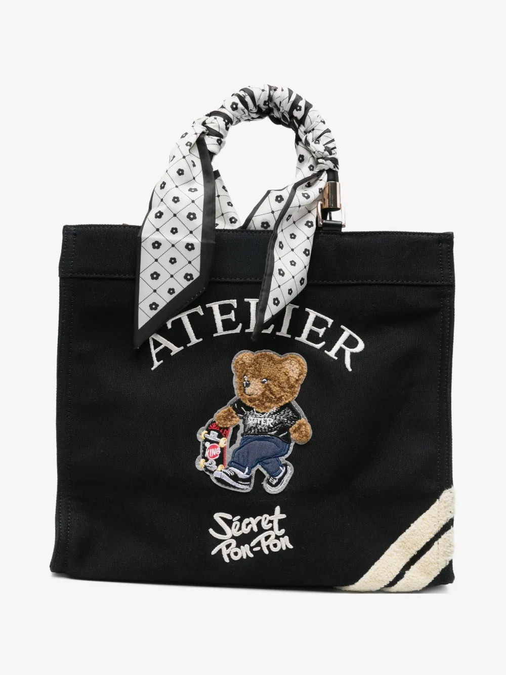 medium Saint Tropez teddy-bear tote bag