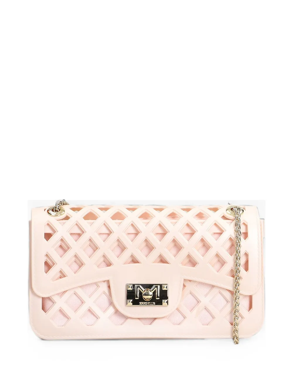 Marc Ellis Borsa a spalla Flat Basket con cut-out - Rosa