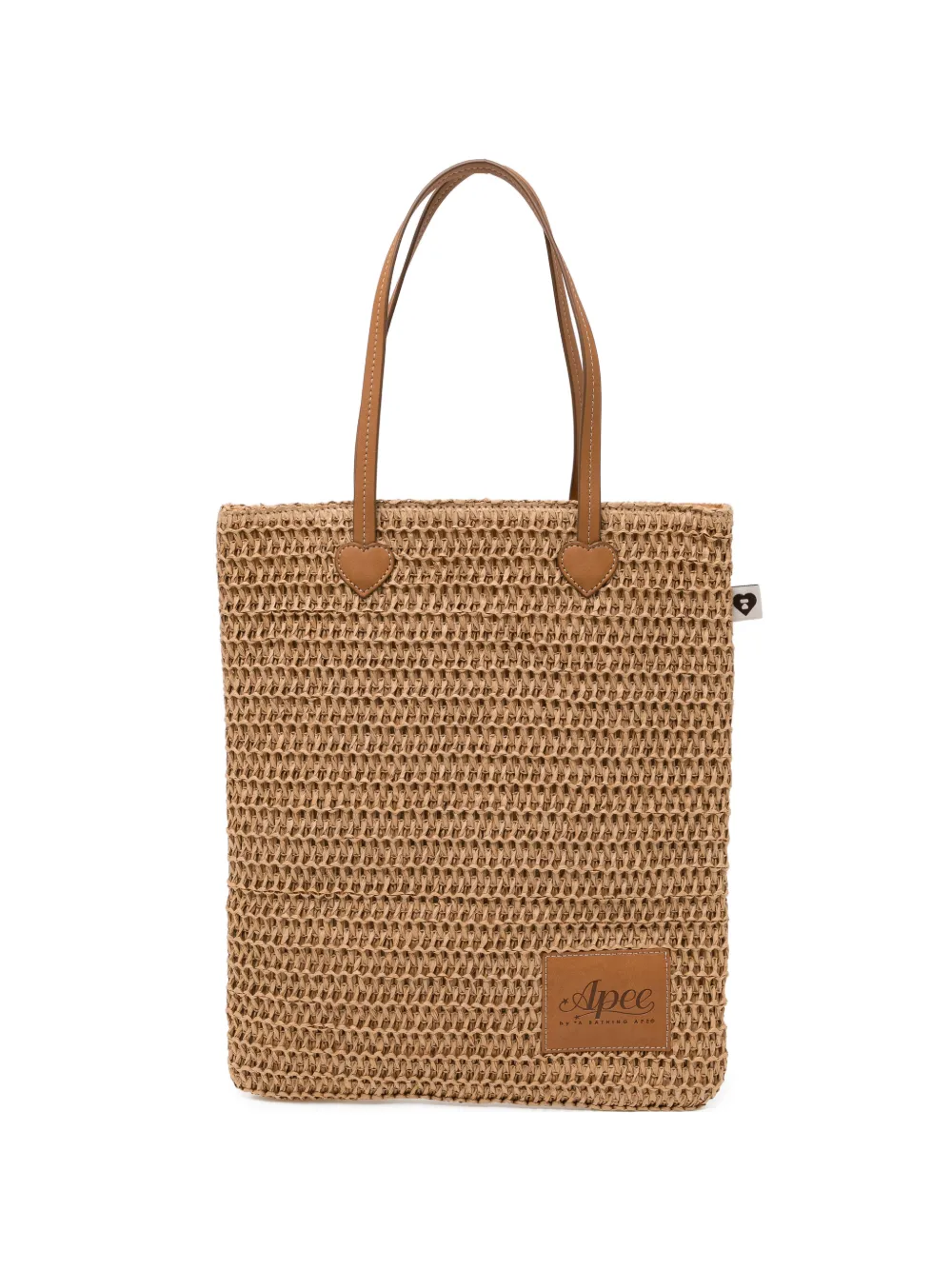 APEE™ by *A BATHING APE® logo-patch tote bag - Neutrals