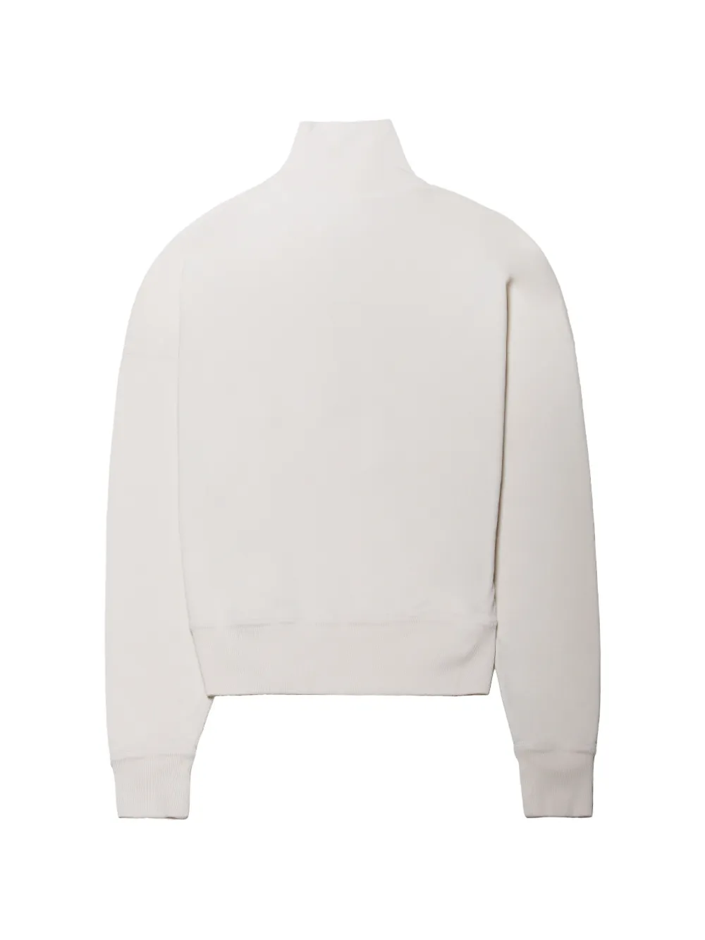 MARANT ÉTOILE Ross Logo-print Quarter-zip Sweater in Neutrals, view 2