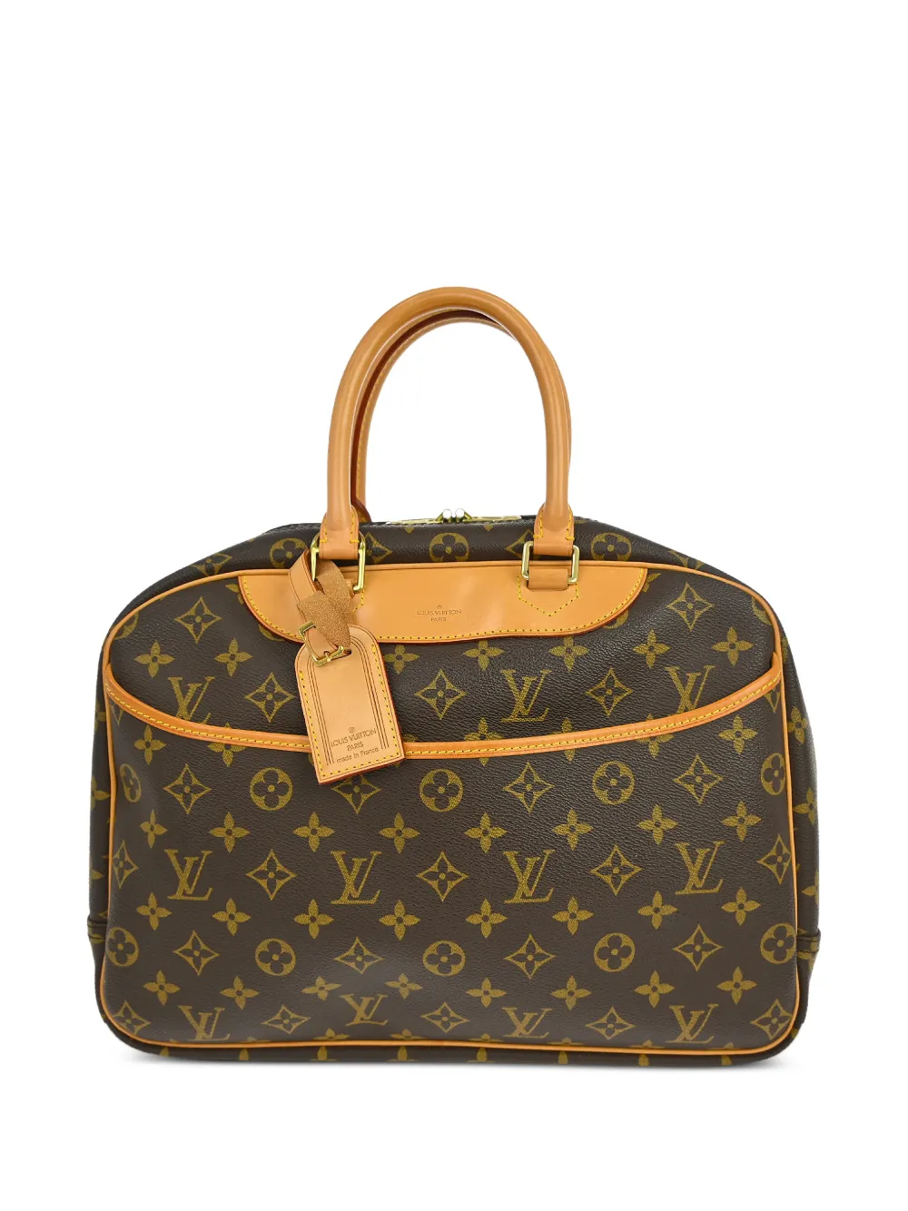 Louis Vuitton Pre-Owned 1999 Monogram Deauville bowling handbag - Marrone