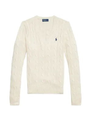 Polo Ralph Lauren ケーブルニット セーター | ホワイト | FARFETCH JP