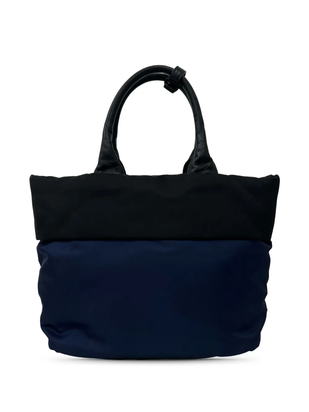 Prada Pre-Owned 2013-2026 Tessuto Reversible satchel - Blu