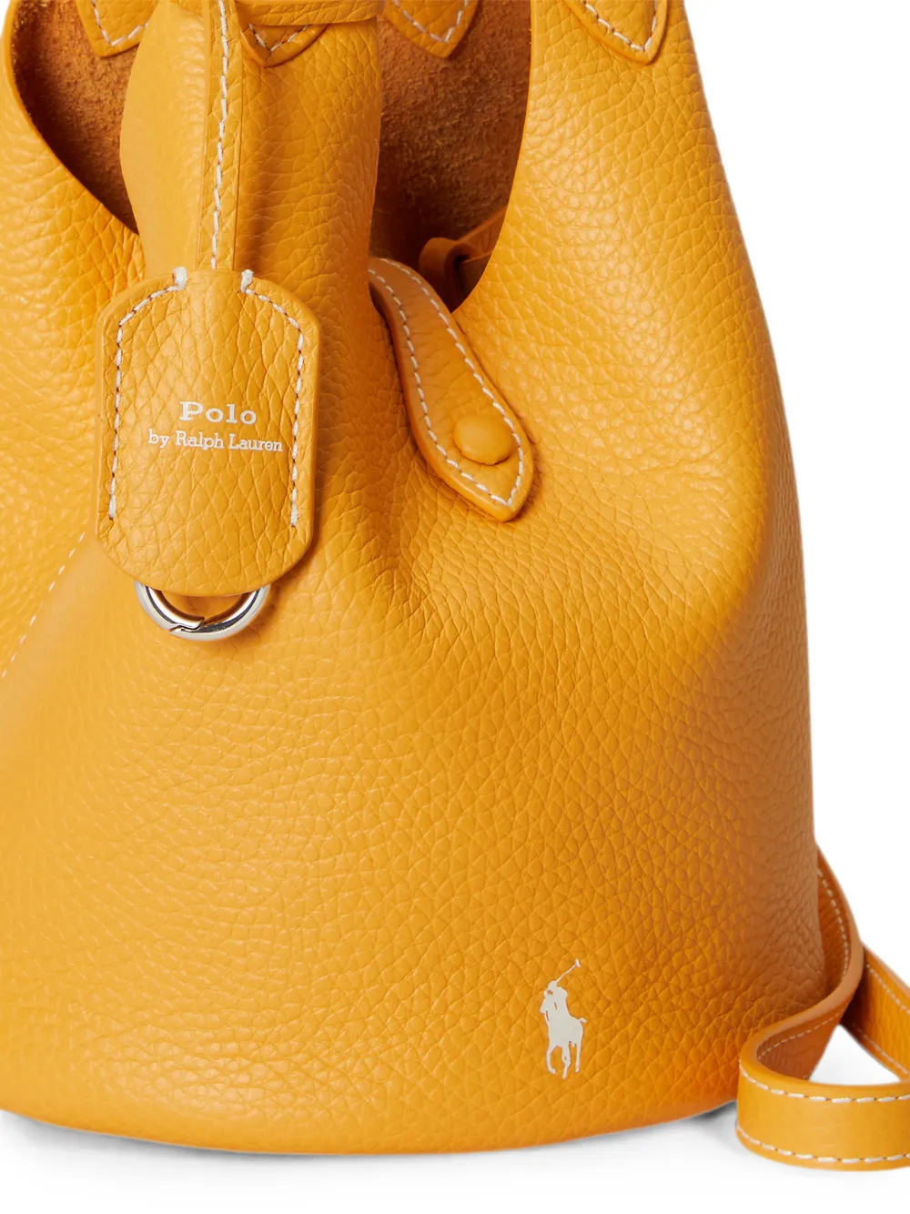 Polo Ralph Lauren Polo Play leren shopper Oranje