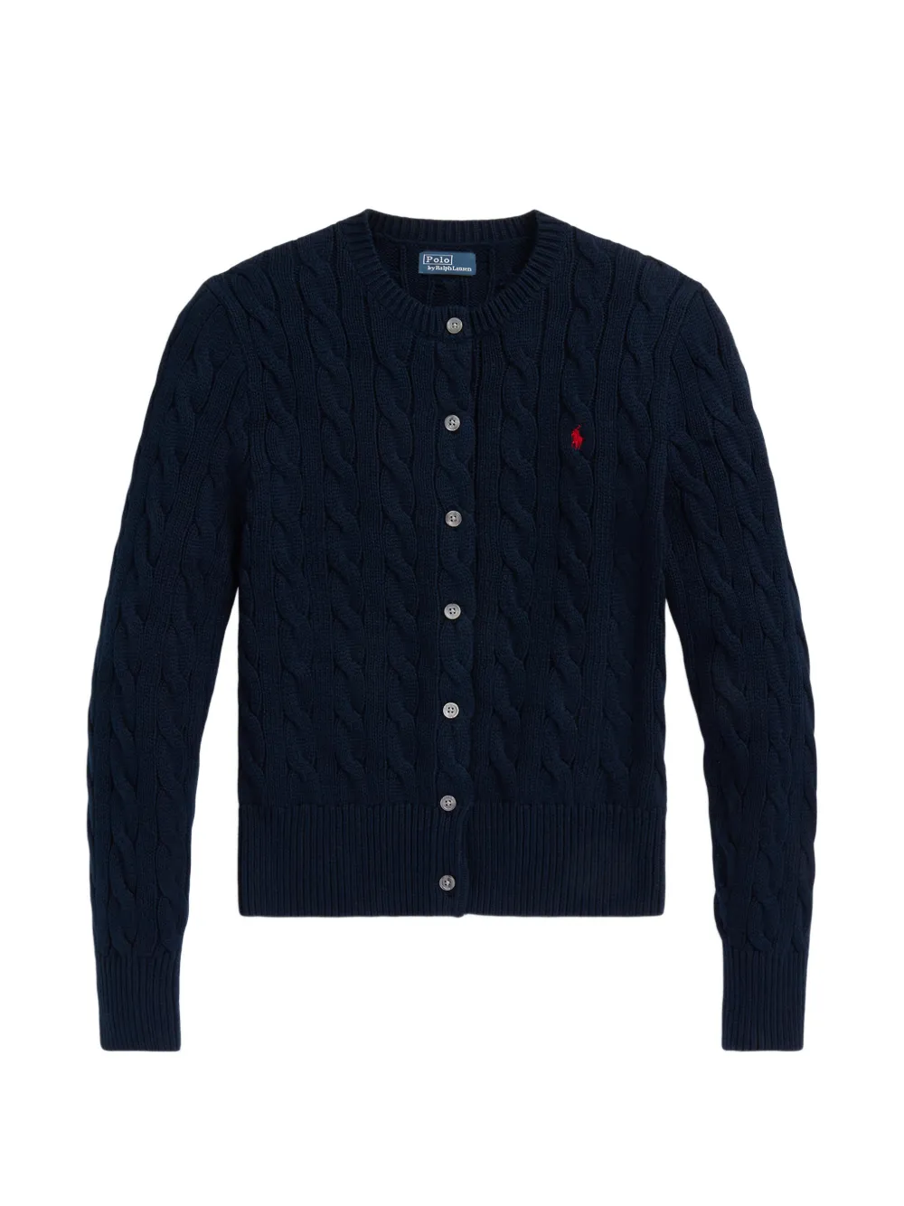 Polo Ralph Lauren cable-knit cardigan - Blu
