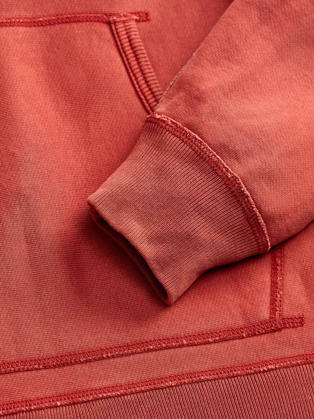 Ralph Lauren RRL Hoodie met logoprint Rood