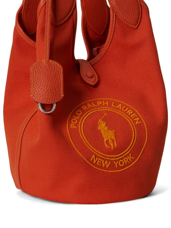Polo Sport Ralph Lauren ボストンバッグ オレンジレッド Polo Ralph Lauren Polo Play Logo Tote Bag | Orange | FARFETCH