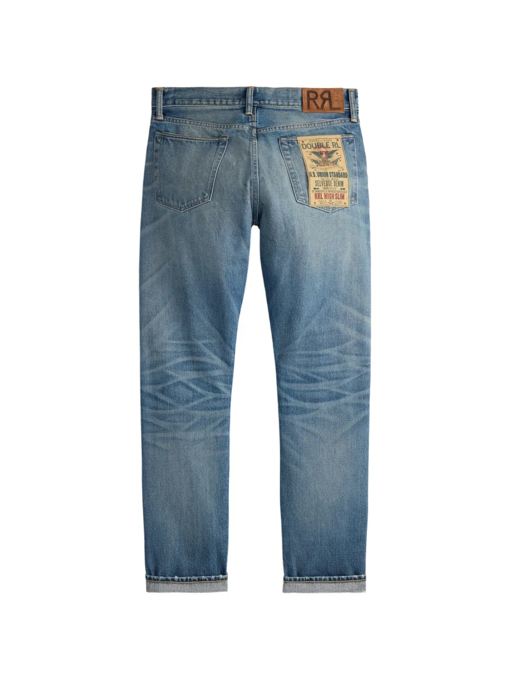 Ralph Lauren RRL Clearford Selvedge jeans Blauw