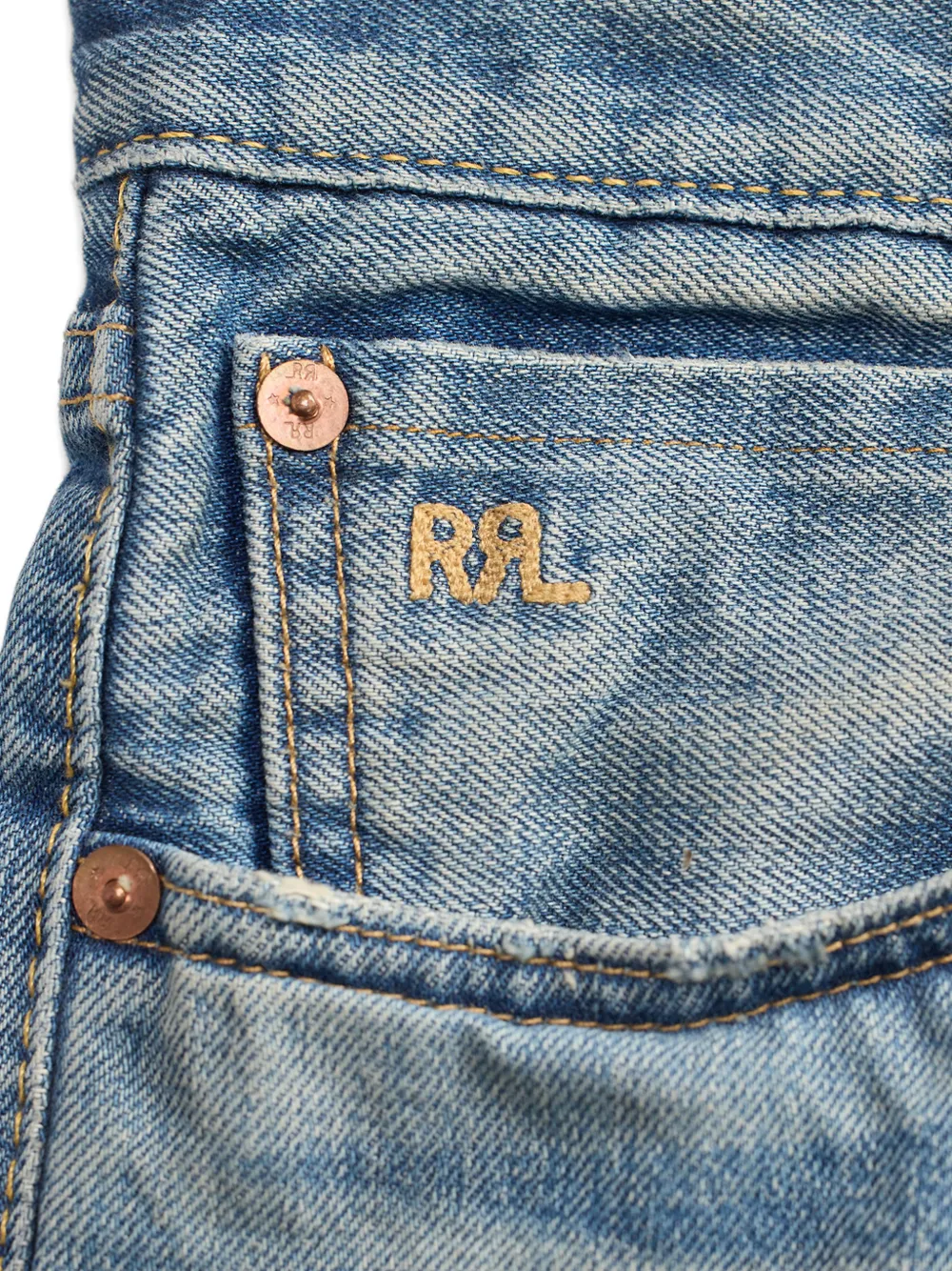 Ralph Lauren RRL Clearford Selvedge jeans Blauw