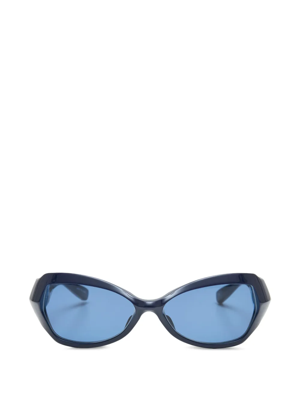 Undercover geometric-frame sunglasses - Blu
