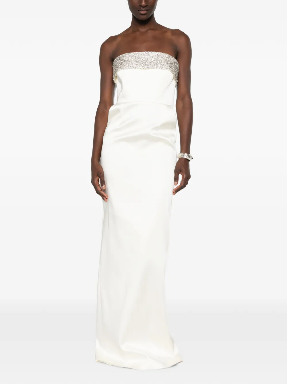 The New Arrivals Ilkyaz Ozel Rhea jurk Wit
