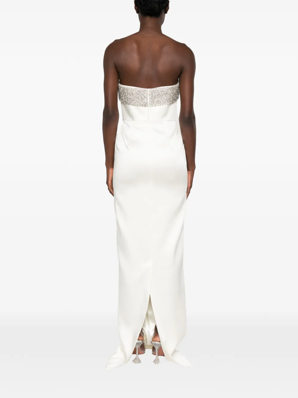 The New Arrivals Ilkyaz Ozel Rhea jurk Wit