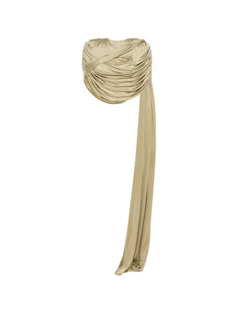 The New Arrivals Ilkyaz Ozel top con detalle drapeado