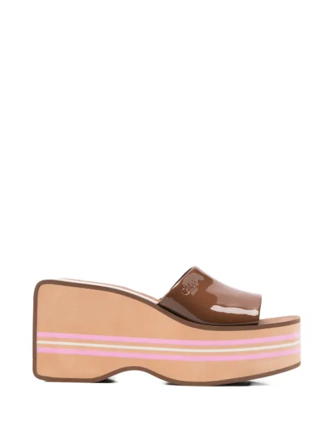 Chloé Swimming wedge sandals