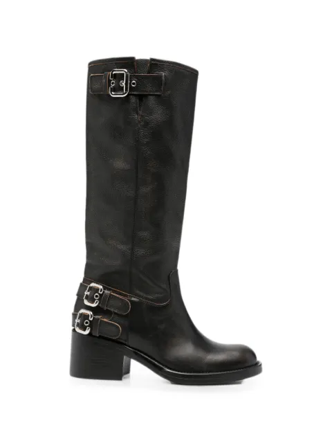 Chloé Dakota buckle-strap boots