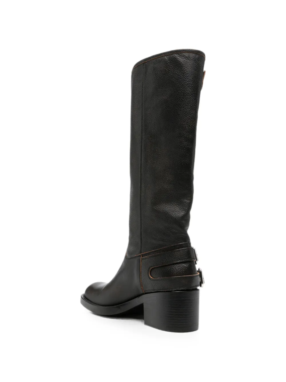 Chloé Dakota buckle-strap boots Zwart