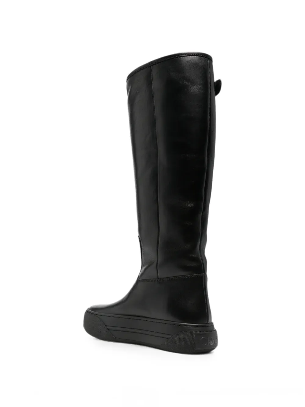 Chloé Delia buckle-strap boots Zwart