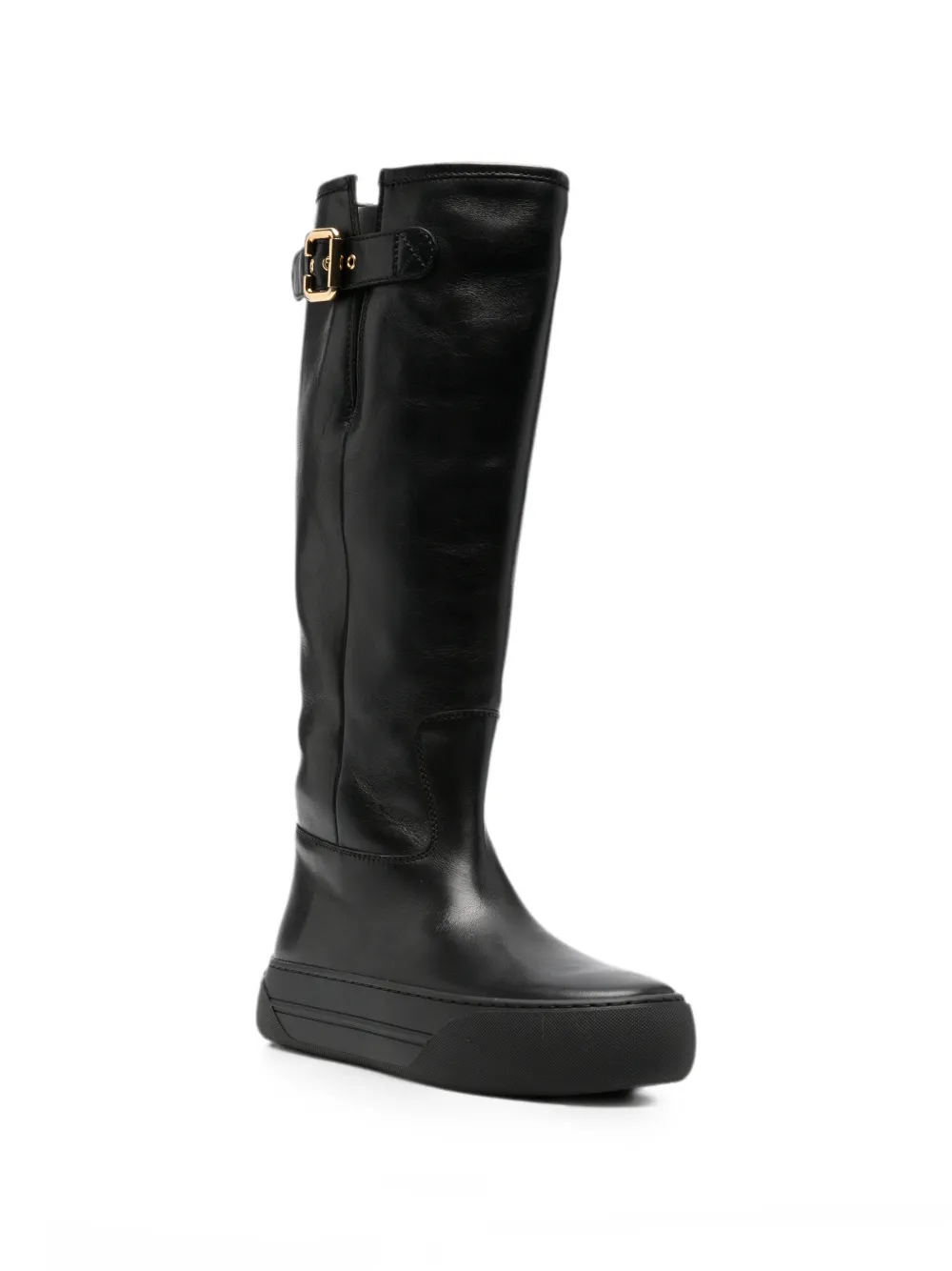 Chloé Delia buckle-strap boots Zwart