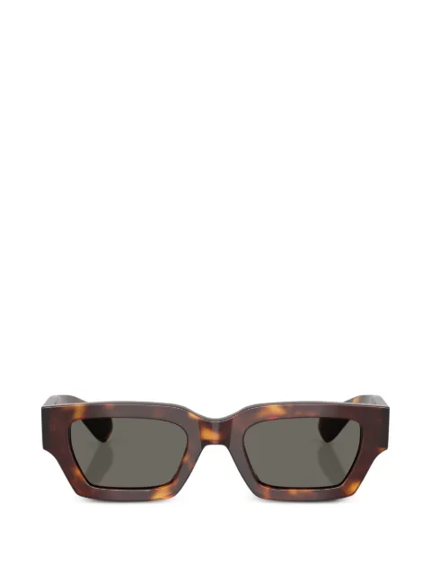 Oliver Peoples Edition 6 tortoiseshell-effect rectangle-frame sunglasses