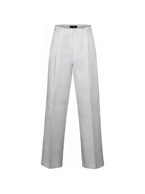 Moorer Ofilia pleated wide-leg trousers