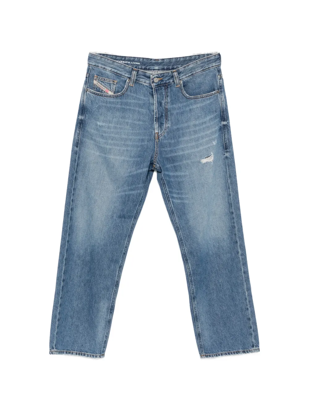 Diesel D-Macs 2024 distressed jeans - Blu