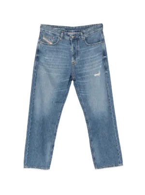 Purple Brand ダメージ ブーツカットジーンズ | ブルー | FARFETCH JP