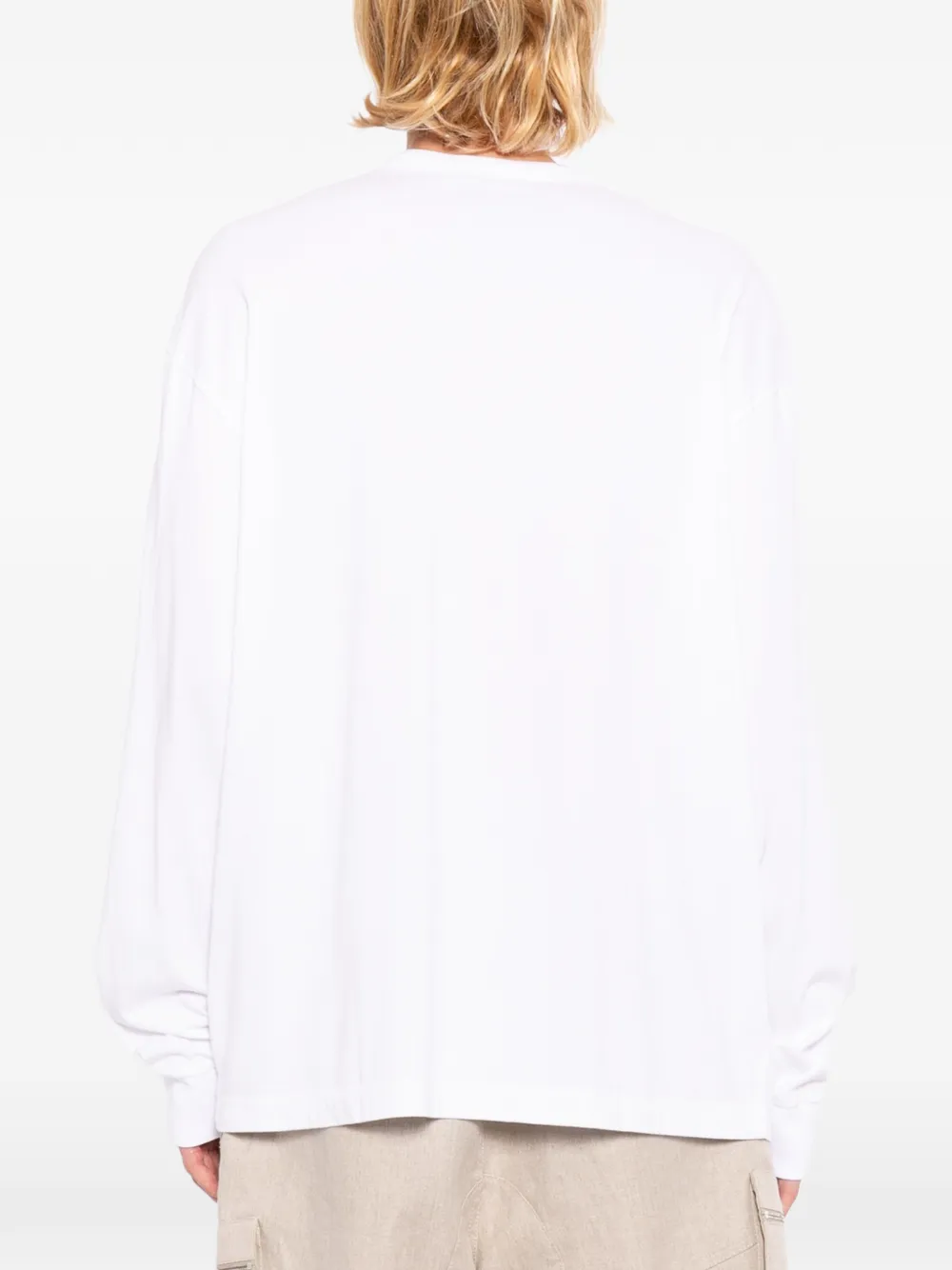 James Perse Jersey T-shirt Wit