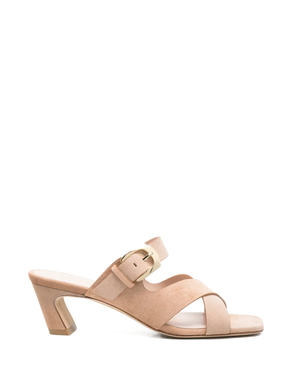 Stuart Weitzman Sai buckle-detail sandals - Toni neutri