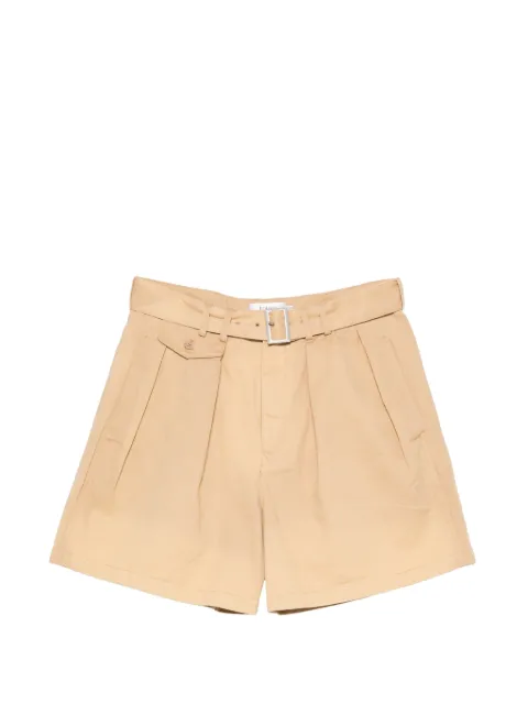 FOUND belted pleated shorts