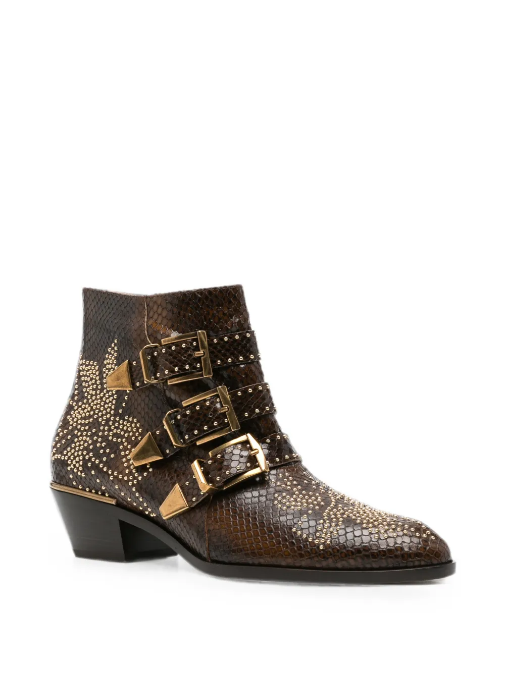 Chloé Susanna studded-embellished boots Bruin
