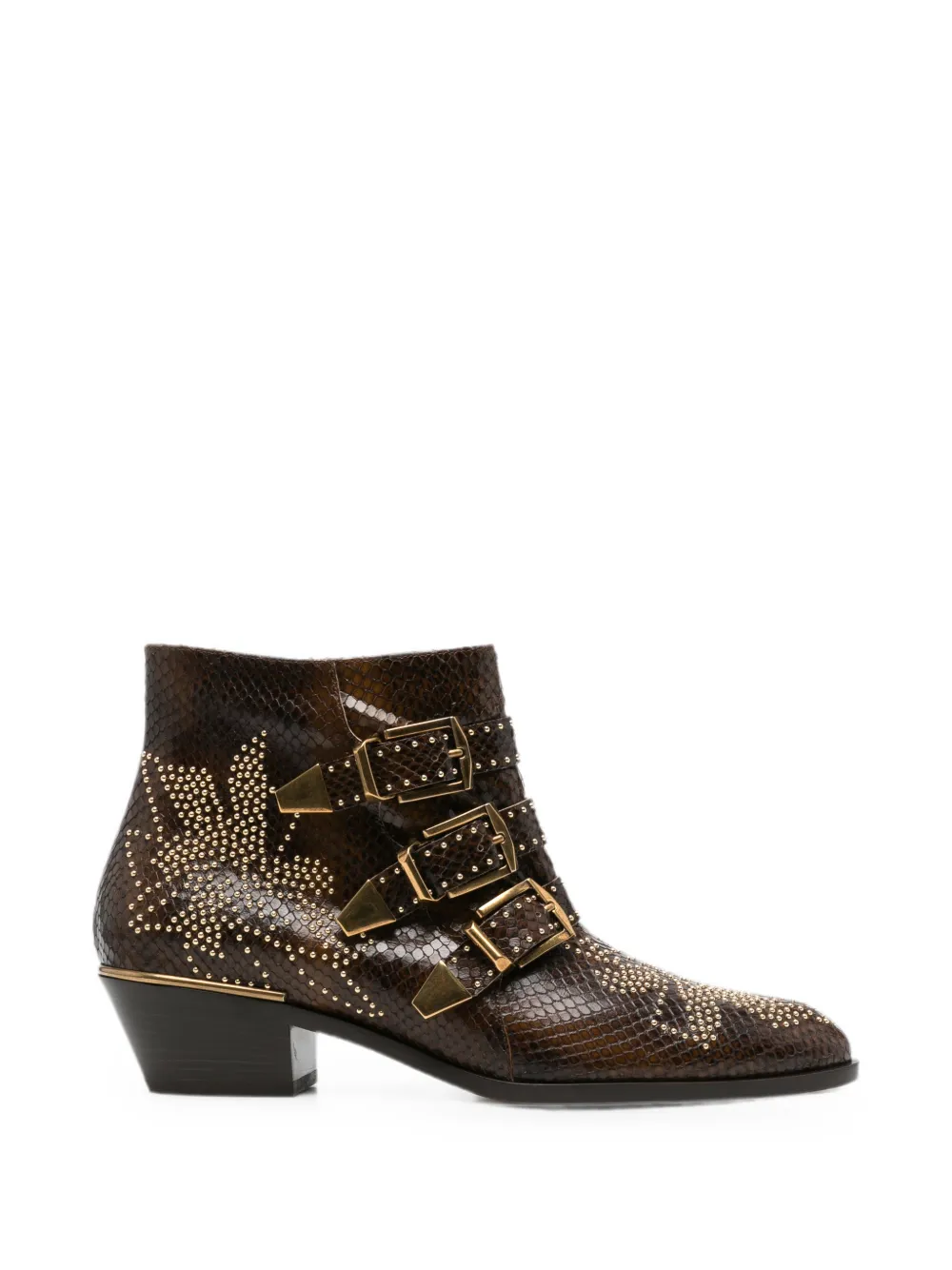 Chloé Susanna studded-embellished boots Bruin