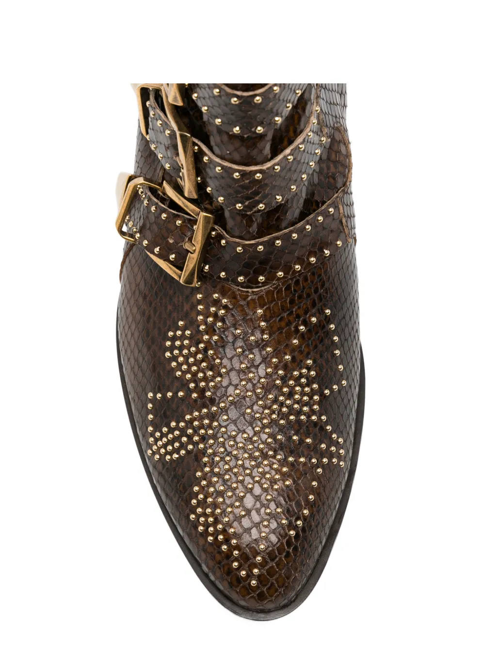 Chloé Susanna studded-embellished boots Bruin