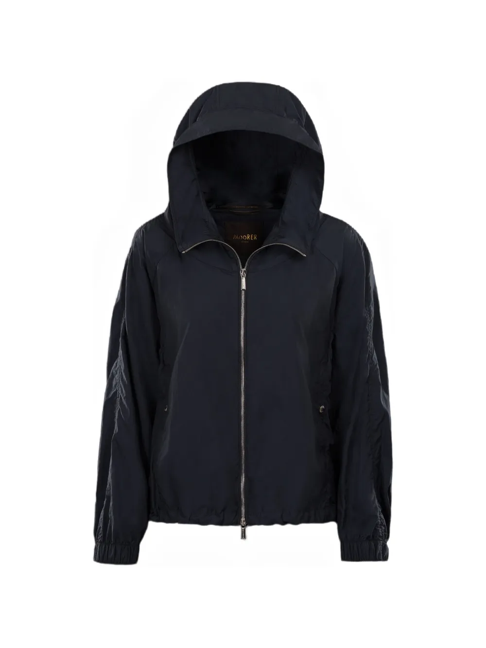 Moorer Lumina hooded drawcord-hem jacket - Blu