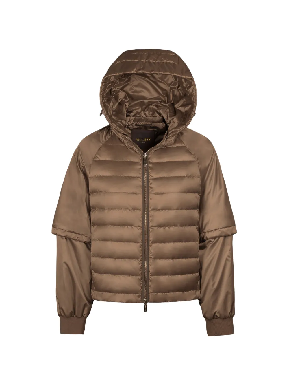 Moorer Ersilia quilted jacket - Marrone