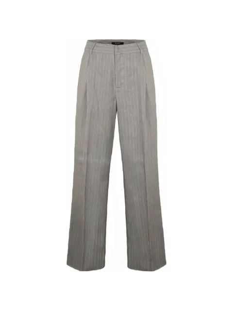 Moorer Ofilia pinstripe pleated trousers