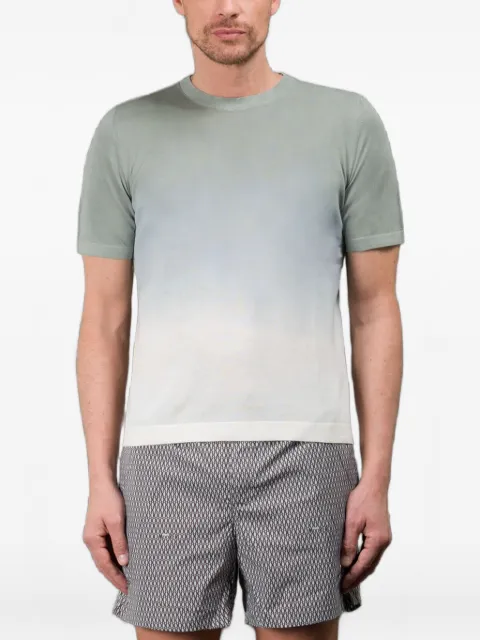 Moorer Jude gradient-dye T-shirt