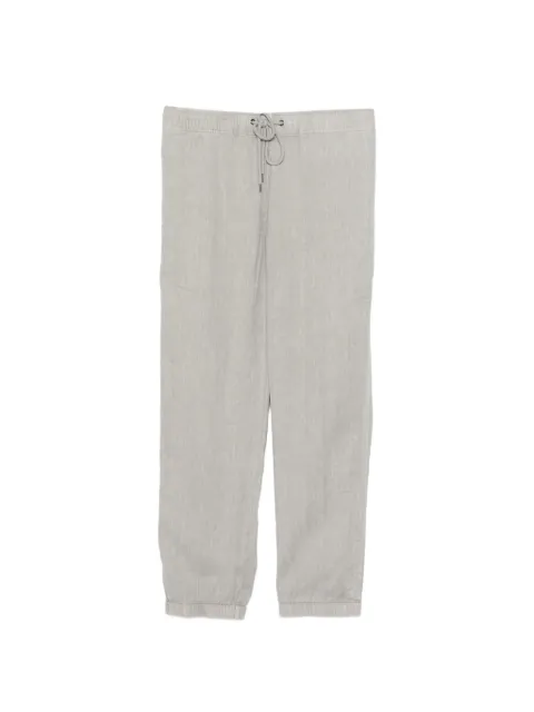 James Perse creased drawstring track pants