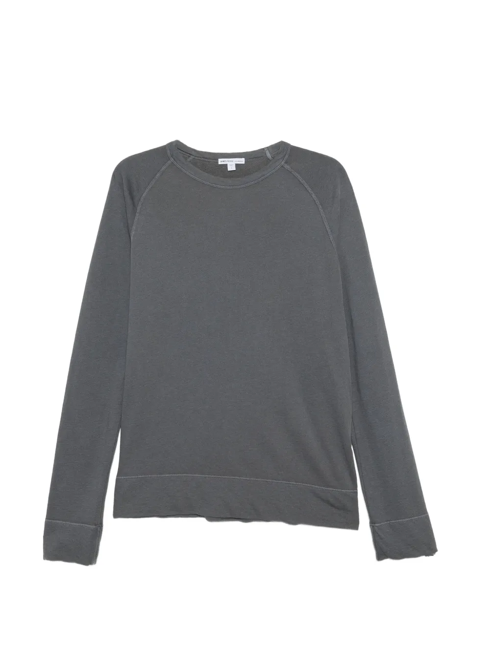 James Perse French Terry T-shirt - Grigio