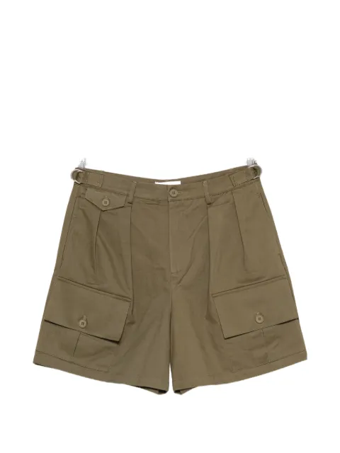FOUND pleated cargo shorts