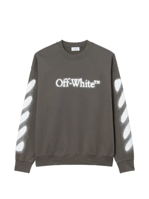Off-White Diag-Stripe logo-print sweatshirt