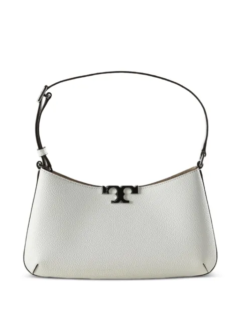 Tory Burch Eleanor logo-plaque pebbled-leather shoulder bag
