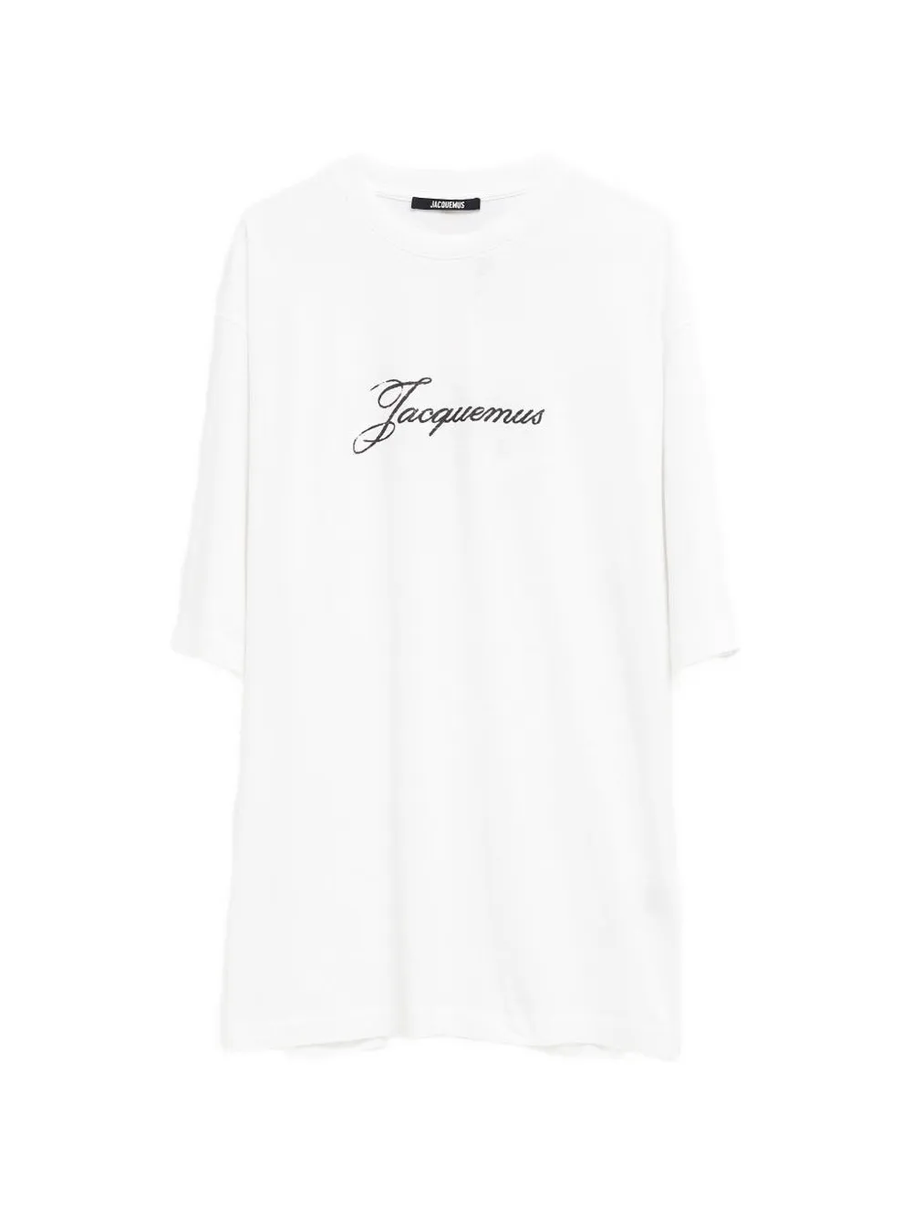 Jacquemus T-shirt met logoprint Wit