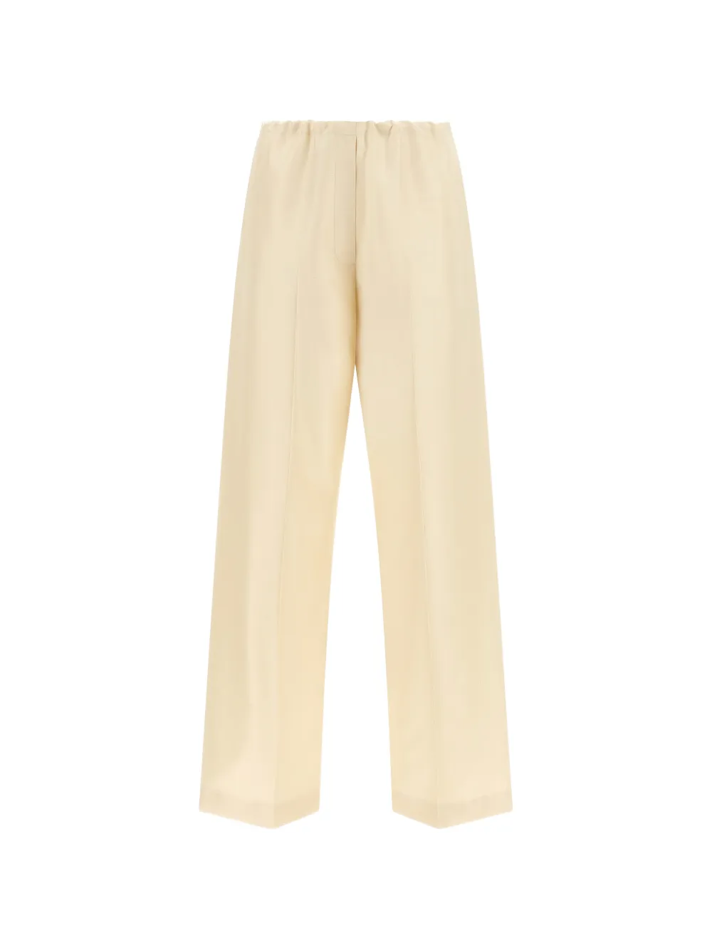The Row Beta silk shantung trousers - Toni neutri