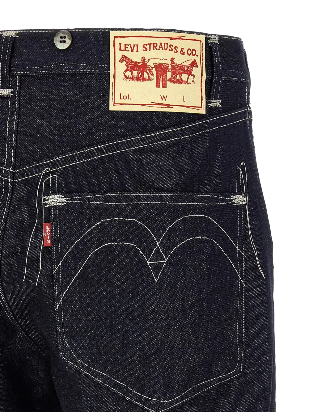 Junya Watanabe MAN x Levis ストレートジーンズ | ブルー | FARFETCH JP