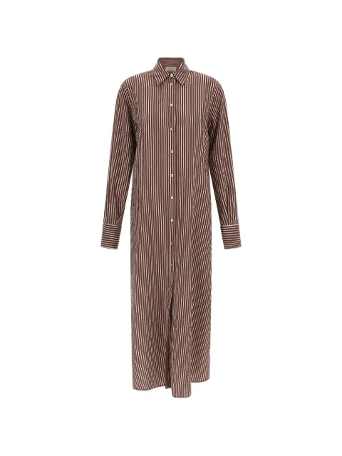 LE TWINS Brina striped midi dress