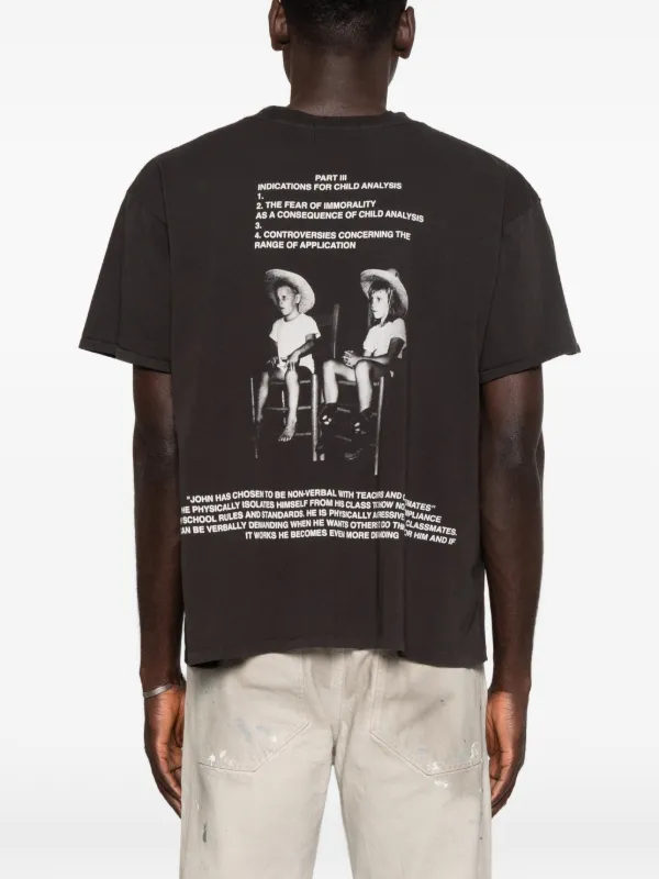 Enfants Riches Déprimés graphic-print T-shirt | Black | FARFETCH AO