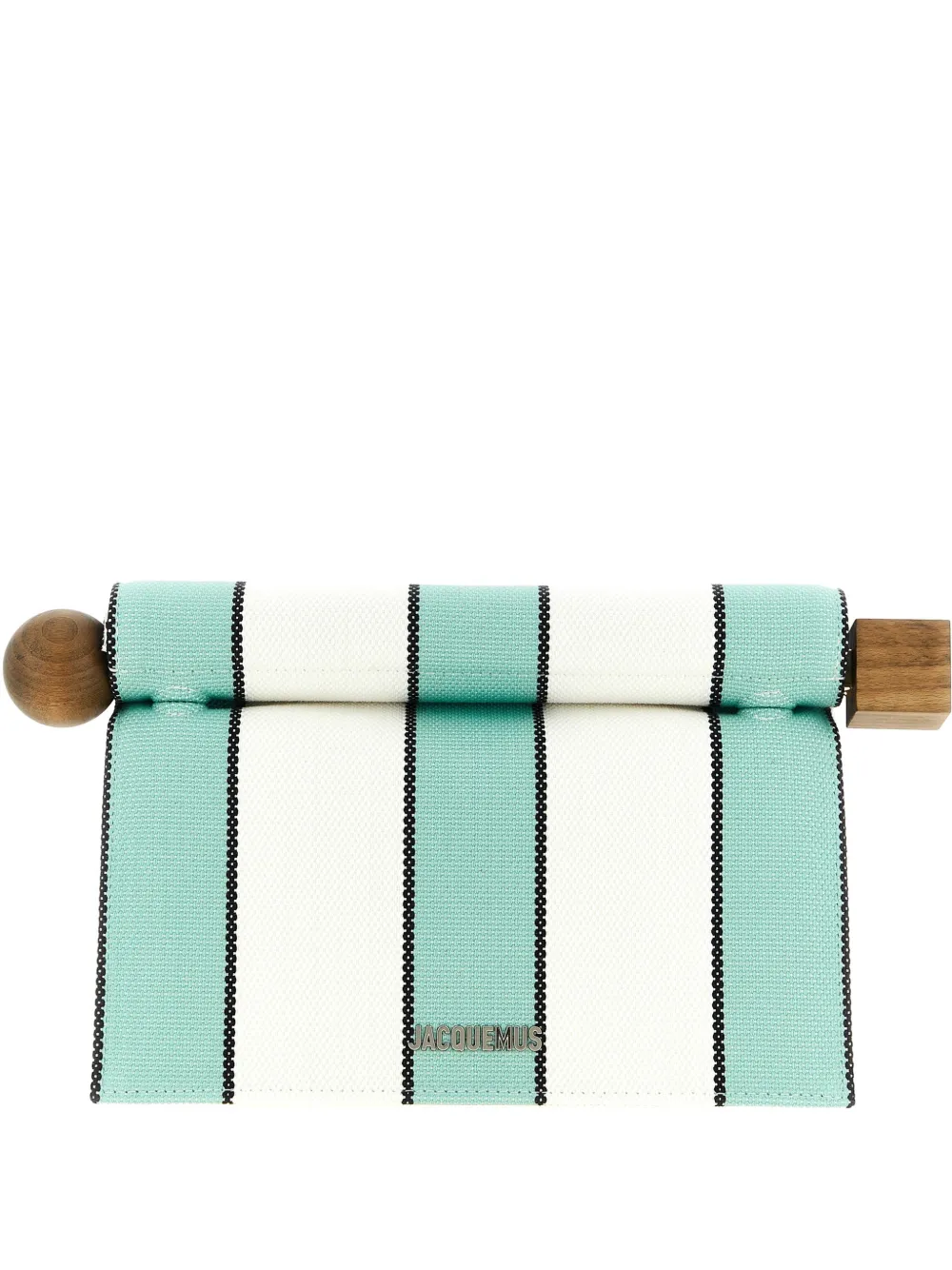 Jacquemus La Pochette Rond Carré clutch bags - Bianco