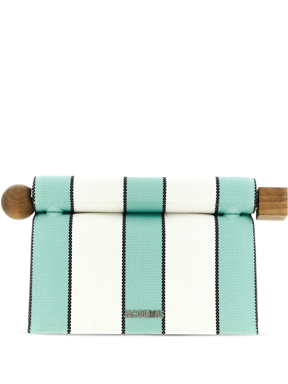 Jacquemus La Pochette Rond Carré clutch bags - Bianco