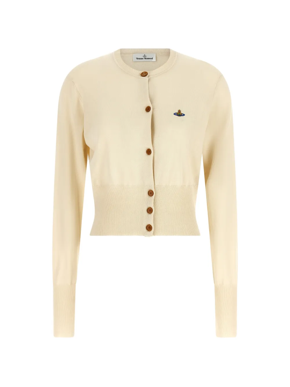 Vivienne Westwood Bea cropped cardigan - Nude
