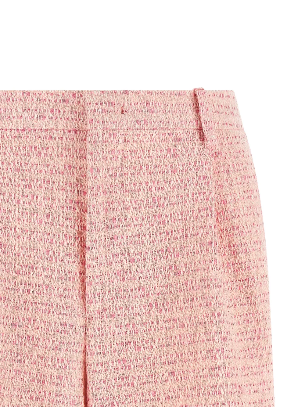 Tagliatore Effie bouclé shorts Roze